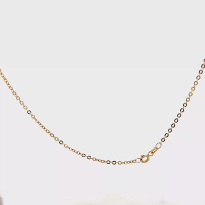 9ct yellow gold chain 2.6g (sh28048b)