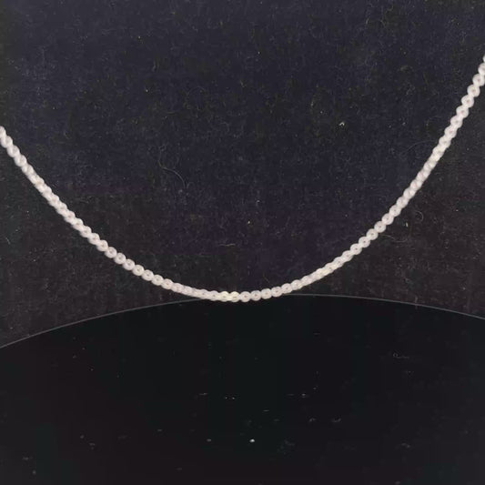 9ct white gold chain 3.3g (sh27744b)