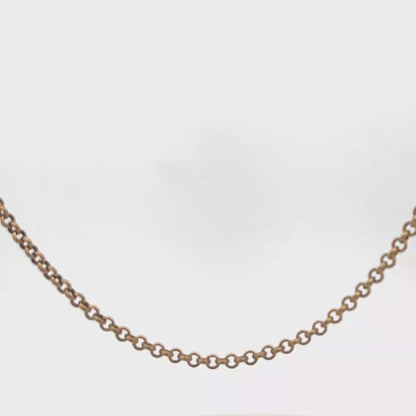9ct yellow gold belcher chain 13.4g (sh27130b)