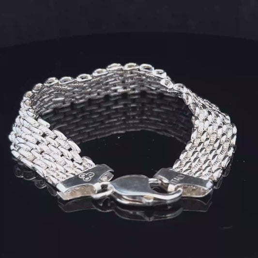 Silver bracelet 23g (sh27414b)