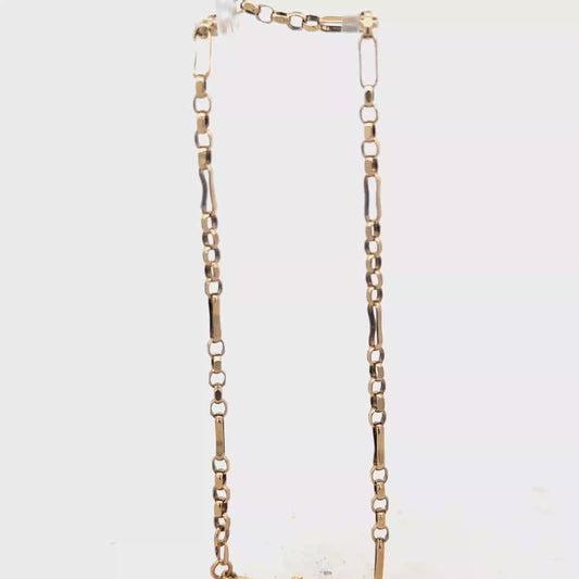 9ct yellow gold bracelet 4.9g (sh27988b)