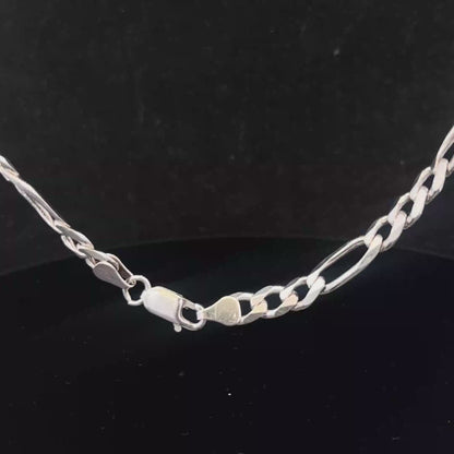 Silver figaro chain  38.1g (sh27225B)