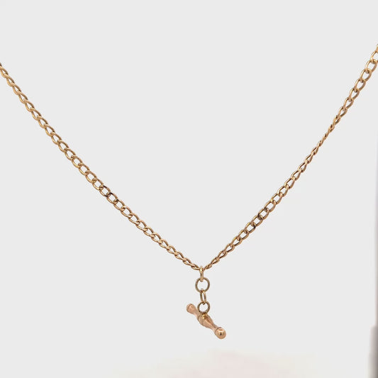 9ct yellow gold chain 3.7g (sh26626b)
