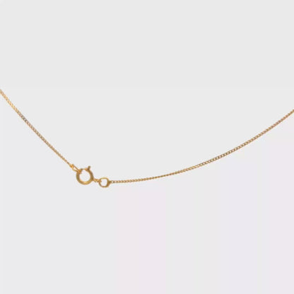 9ct yellow gold chain 0.8g (sh26811b)