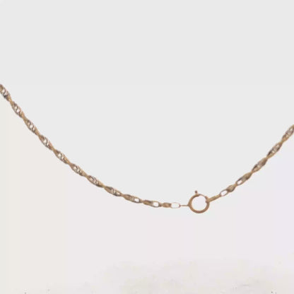 9ct yellow gold chain 3.6g (sh25889l)