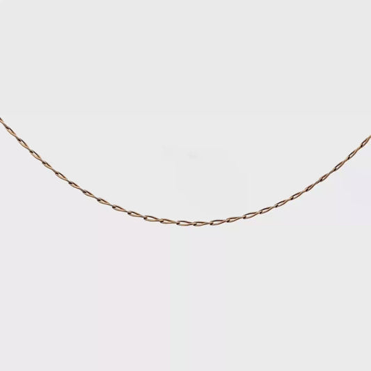 9ct yellow gold chain 2.1g (sh26567b)