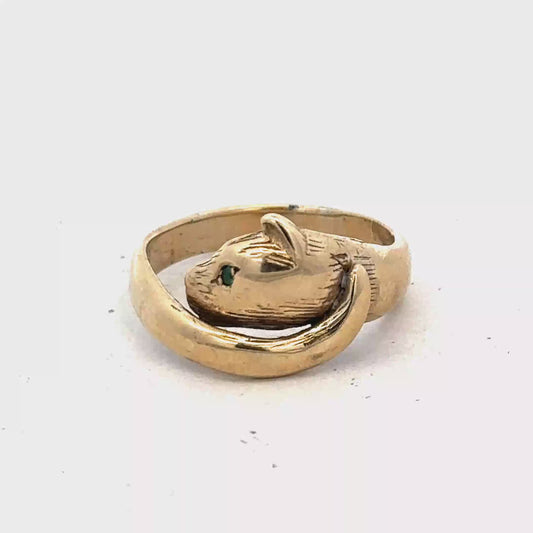 9ct yellow gold ring sh25649l