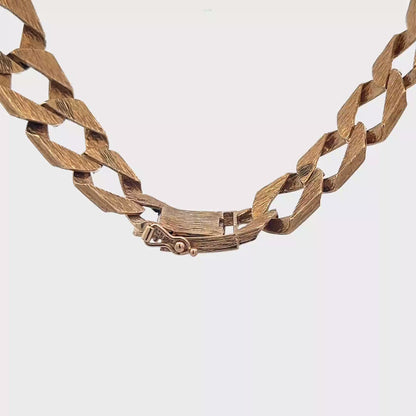 9ct yellow gold bracelet 29.5g (sh25497l)