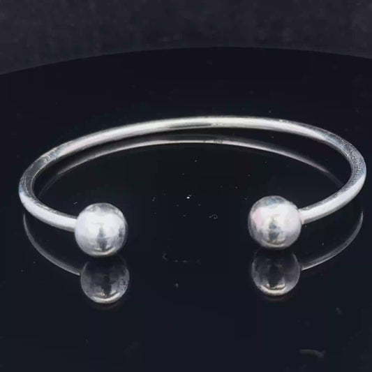 Silver torque bangle 14.1g (sh25315l)
