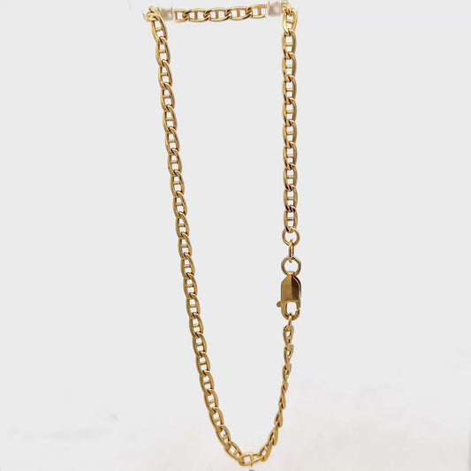 9ct yellow gold bracelet 2.2g (sh25240l)