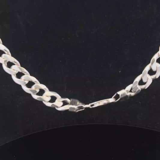Silver curb chain 108.1g (sh25323l)