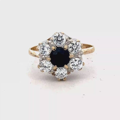 9ct yellow gold ring size O (sh26862b)