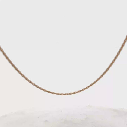 9ct yellow gold chain 4.3g (sh26485b)