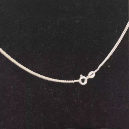 9ct white gold chain 3.4g (sh26530b)