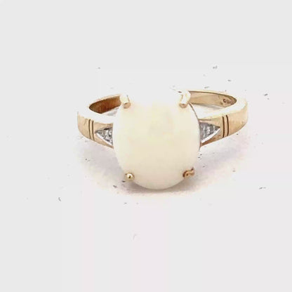 9ct yellow gold ring size N1/2 (sh28145b)