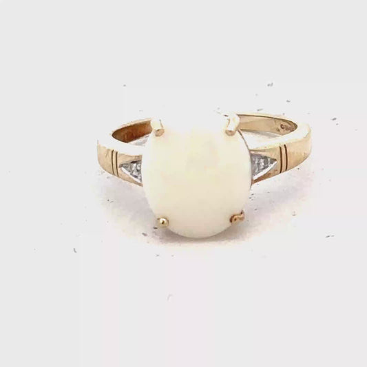 9ct yellow gold ring size N1/2 (sh28145b)