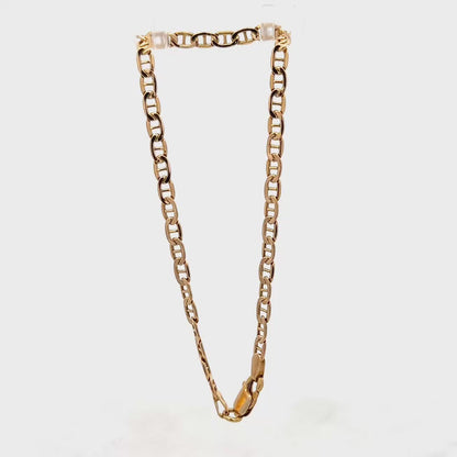 9ct yellow gold bracelet 1.9g (sh26632b)