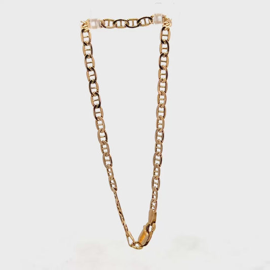 9ct yellow gold bracelet 1.9g (sh26632b)