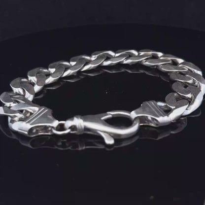 Silver curb bracelet 60.1g (sh25222l)