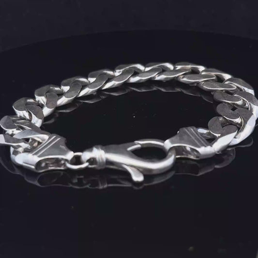 Silver curb bracelet 60.1g (sh25222l)