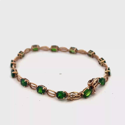 9ct yellow gold bracelet 6g (sh27627b)