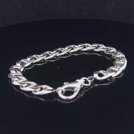 Silver bracelet 18.9g (sh26786b)