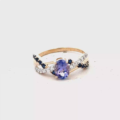 9ct yellow gold ring size N1/2 (sh28075b)