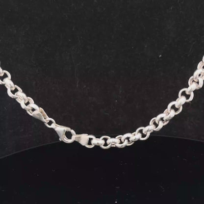 Silver belcher chain 28g (sh27224b)