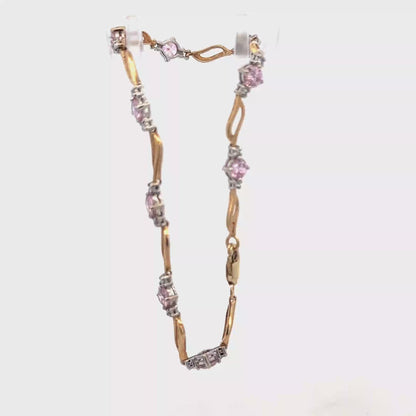 9ct yellow gold bracelet 4.7g (sh25781l)