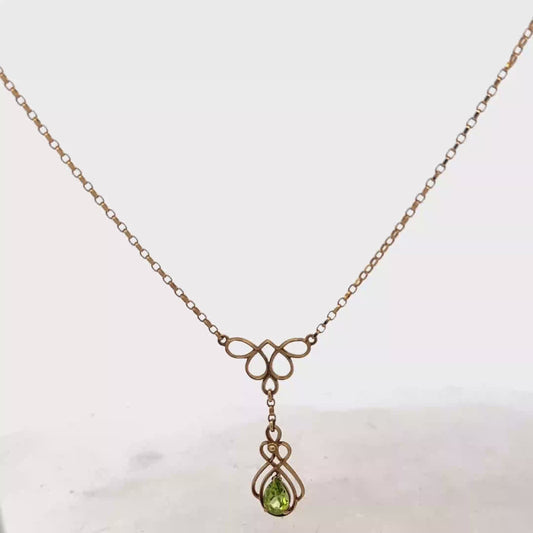 9ct yellow gold necklace 3.1g (sh26332b)
