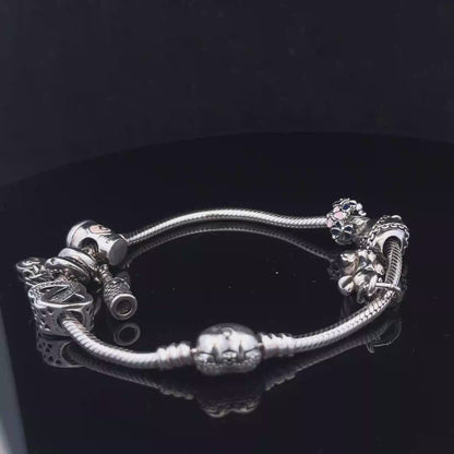 Silver pandora charm bracelet 35g (sh27110b)