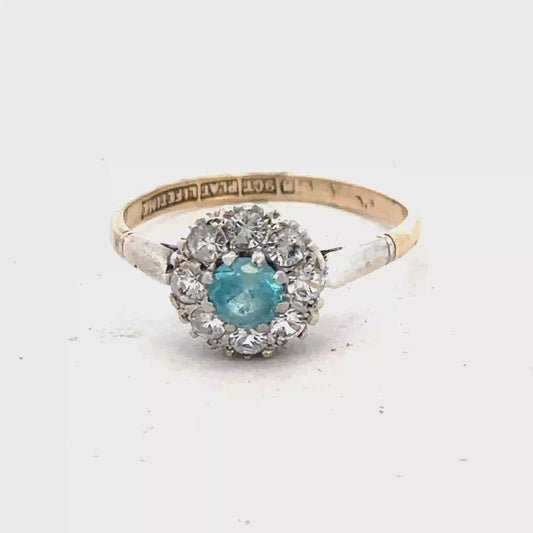 9ct yellow gold ring size P1/2 (sh27961b)