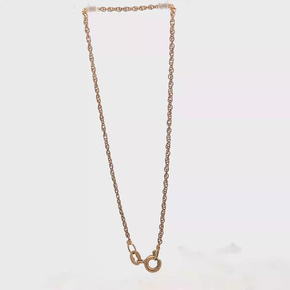 9ct yellow gold bracelet 0.8g (sh25596l)