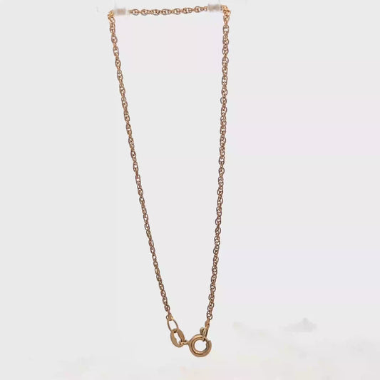 9ct yellow gold bracelet 0.8g (sh25596l)