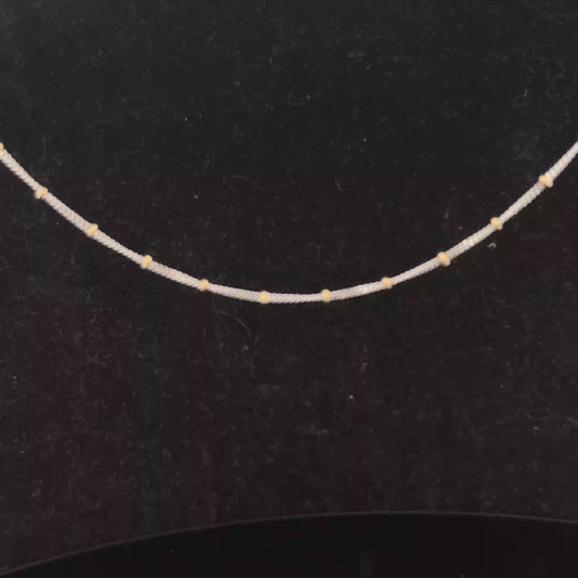 9ct white gold chain 2.7g (sh26287b)