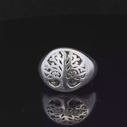 Silver ring size P (sh26940b)