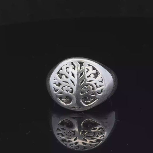 Silver ring size P (sh26940b)