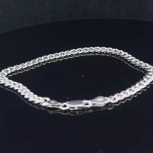 Silver curb bracelet 10.6g (sh25756l)