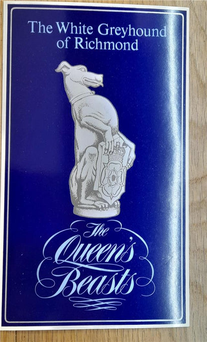 Reeves and Sons Queen's Beasts silver ingot with detailed engravings, shiny surface, and product code SH25098L.