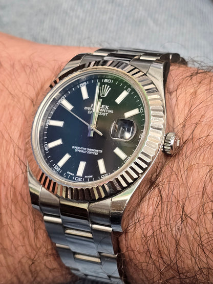 Rolex date just 41mm, model 116334, age 2014, full set