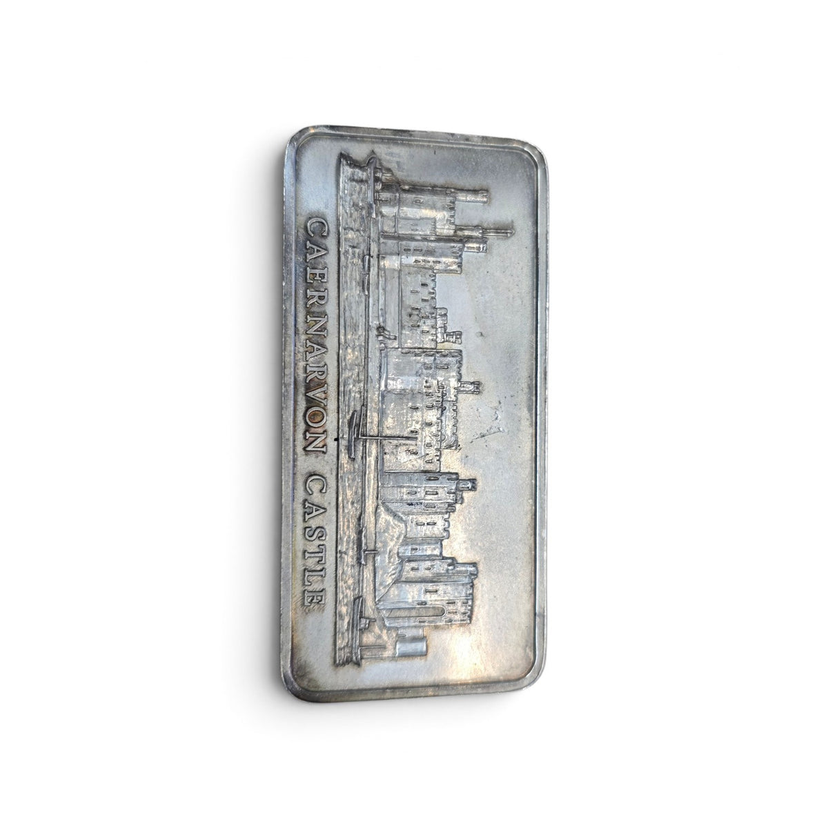 Collectible Silver Art Bar / Ingot – The Royal Pavilion, Brighton, Caernarfon Castle, Hampton Court Palace, the queens house greenwich