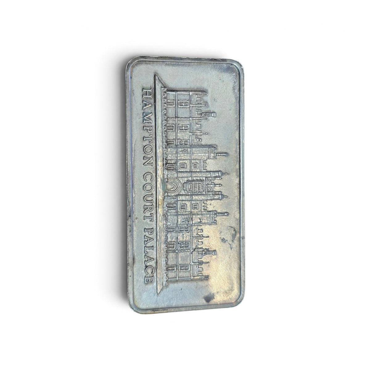 Collectible Silver Art Bar / Ingot – The Royal Pavilion, Brighton, Caernarfon Castle, Hampton Court Palace, the queens house greenwich