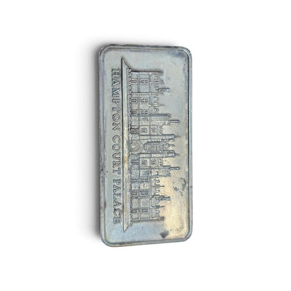 Collectible Silver Art Bar / Ingot – The Royal Pavilion, Brighton, Caernarfon Castle, Hampton Court Palace, the queens house greenwich