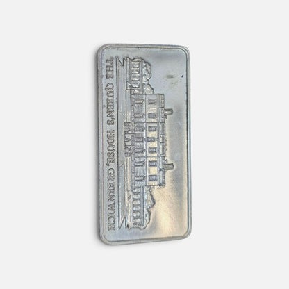 Collectible Silver Art Bar / Ingot – The Royal Pavilion, Brighton, Caernarfon Castle, Hampton Court Palace, the queens house greenwich