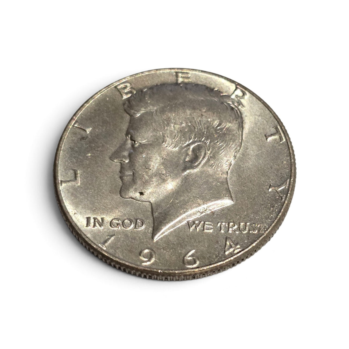 1964 US Kennedy Half Dollar (.900 Silver) – 90% Silver Proof-Like / Circulation Strike (sh24548l)