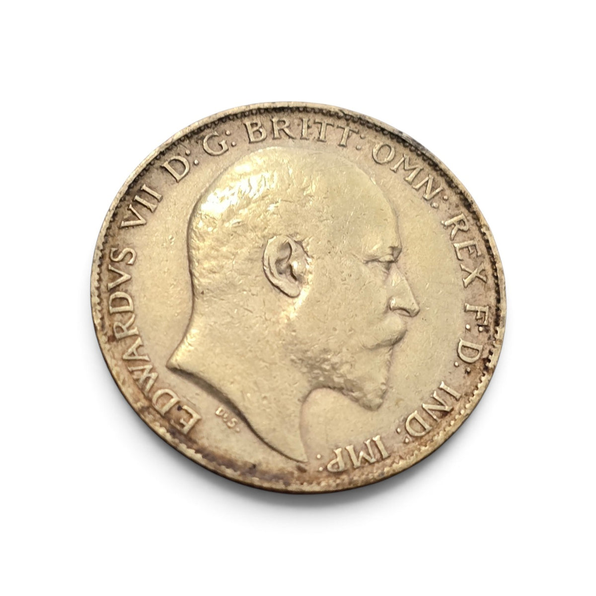 1902 Edward VII Gold Sovereign / Half Sovereign – St. George & Dragon Design