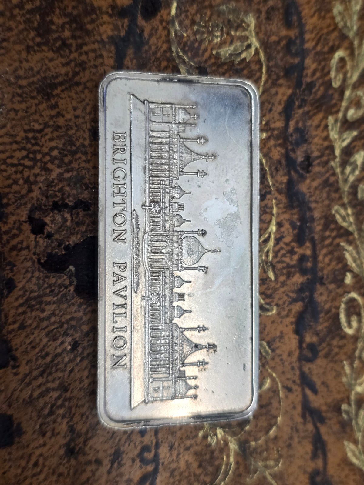 Collectible Silver Art Bar / Ingot – The Royal Pavilion, Brighton, Caernarfon Castle, Hampton Court Palace, the queens house greenwich