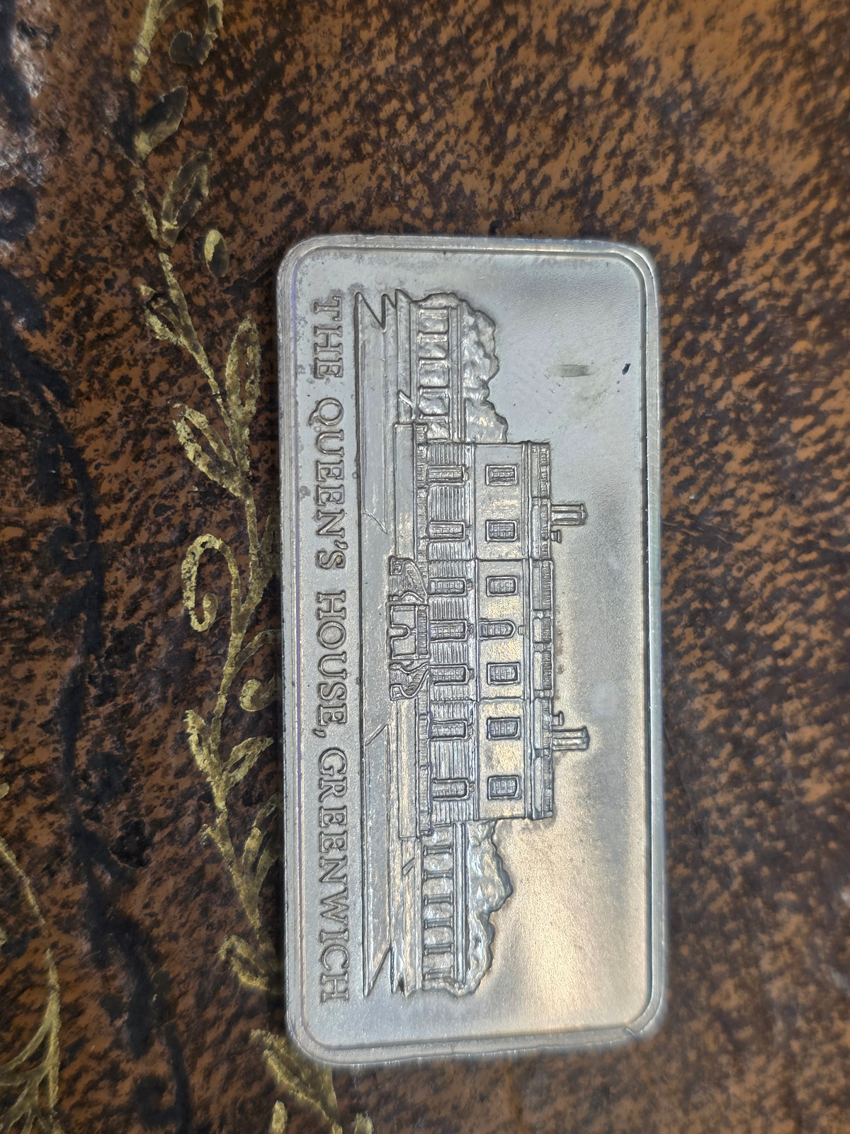 Collectible Silver Art Bar / Ingot – The Royal Pavilion, Brighton, Caernarfon Castle, Hampton Court Palace, the queens house greenwich
