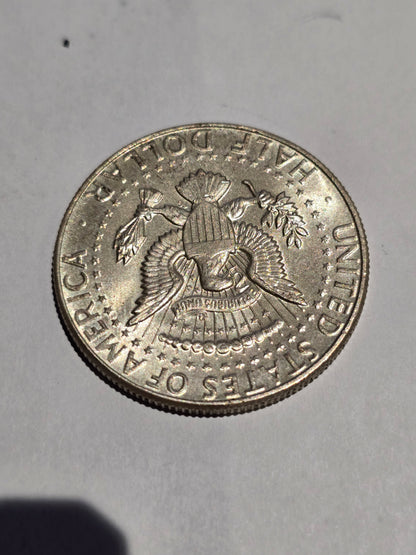 1964 US Kennedy Half Dollar (.900 Silver) – 90% Silver Proof-Like / Circulation Strike (sh24548l)