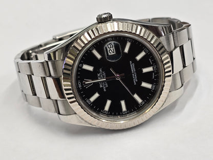 Rolex date just 41mm, model 116334, age 2014, full set